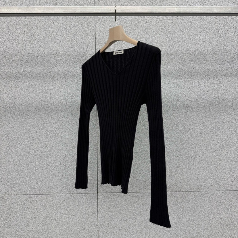 AT THE BAGEL東大門直郵女士新品時尚真品職業推薦針織衫AT THE BAGEL針織衫圖色4黑墨色