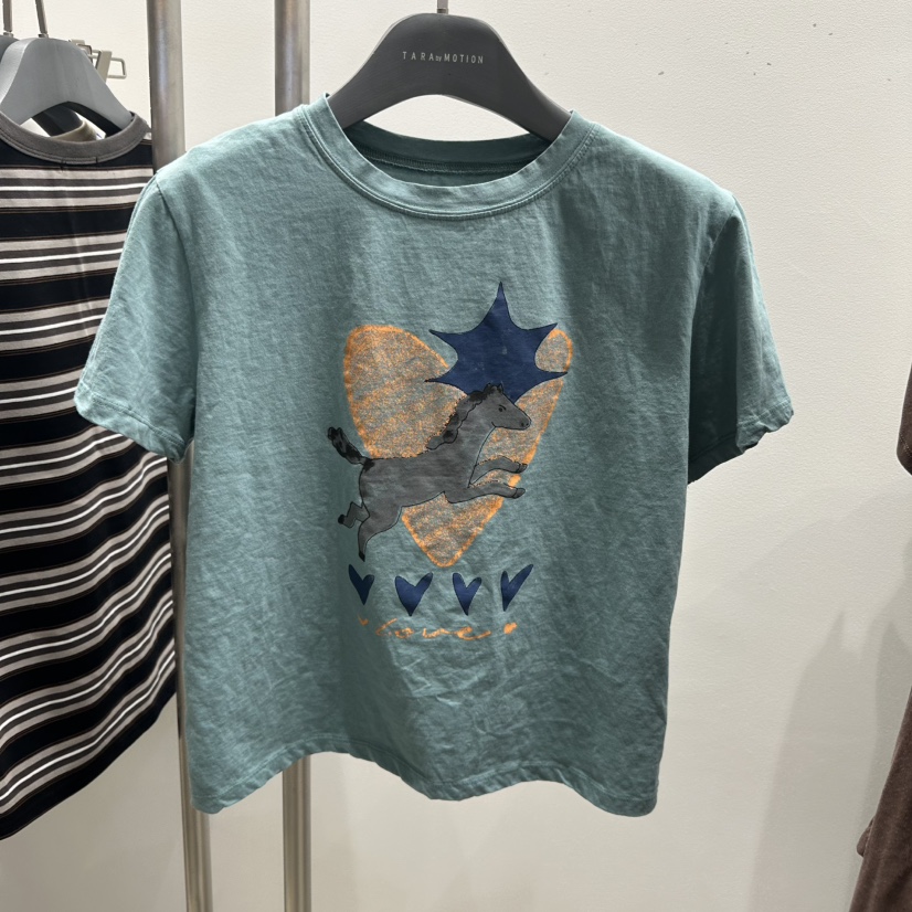 TARABY MOTION東大門直郵女士新品人氣真品職業時尚26春夏T恤TARABY MOTIONT恤圖色1