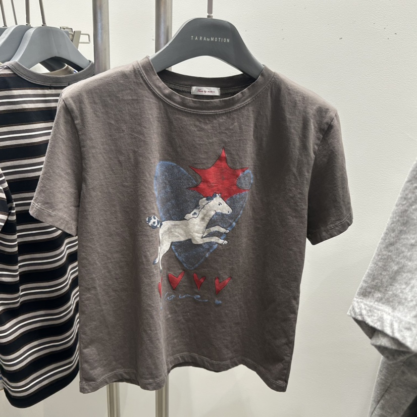 TARABY MOTION東大門直郵女士新品人氣真品職業時尚26春夏T恤TARABY MOTIONT恤圖色3