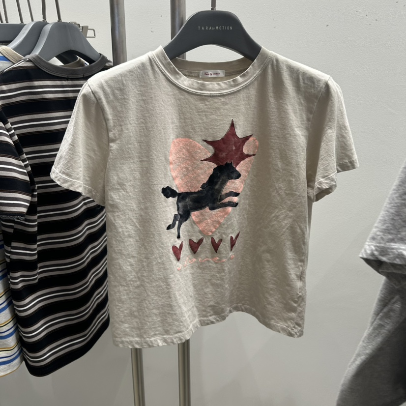 TARABY MOTION東大門直郵女士新品人氣真品職業時尚26春夏T恤TARABY MOTIONT恤圖色4