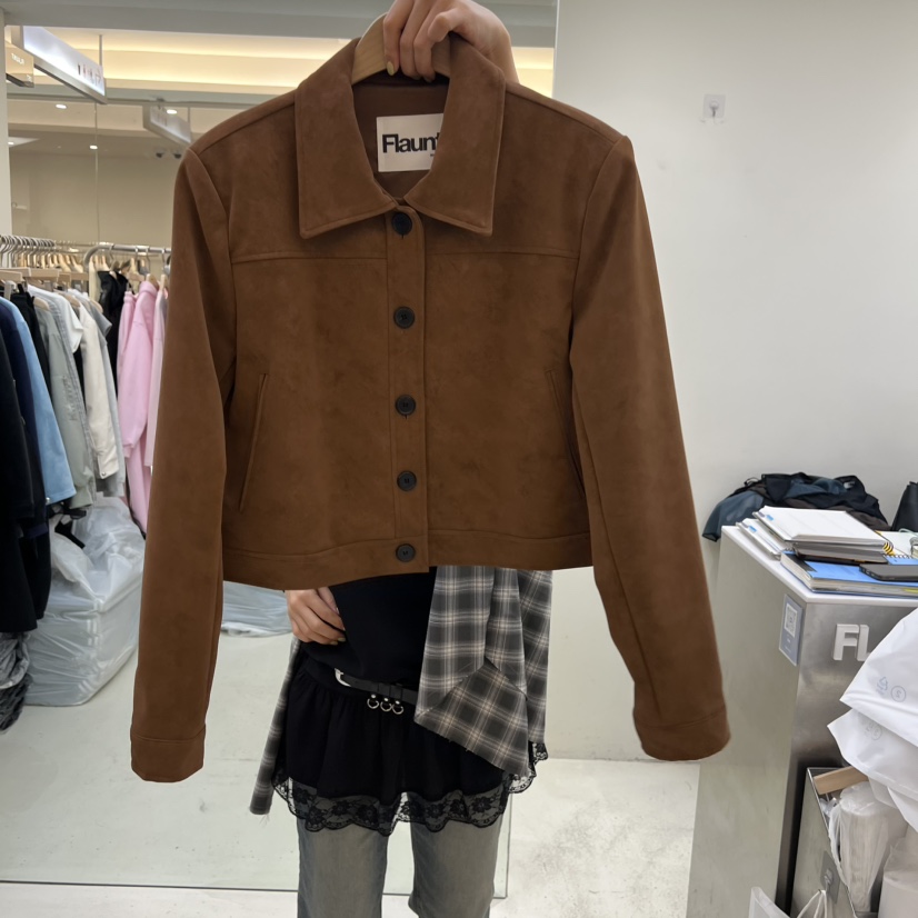 FLAUNT東大門代購女士新品人氣休閑推薦熱賣職業時尚夾克FLAUNT夾克圖色1