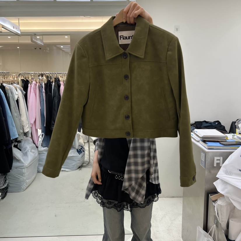 FLAUNT東大門代購女士新品人氣休閑推薦熱賣職業時尚夾克FLAUNT夾克圖色2