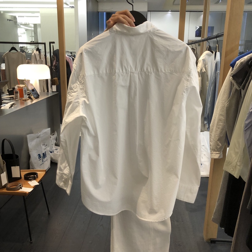 OBJECT韓國直郵女士新品26春夏推薦時尚熱賣襯衫蕾絲衫棉OBJECT襯衫/蕾絲衫