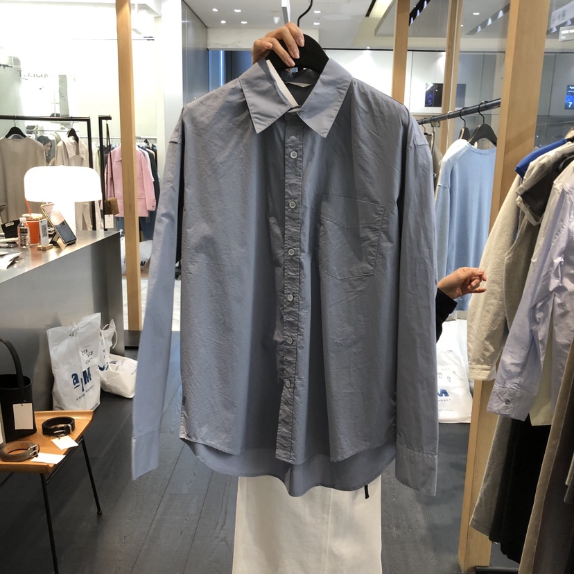 OBJECT韓國直郵女士新品26春夏推薦時尚熱賣襯衫蕾絲衫棉OBJECT襯衫/蕾絲衫圖色1