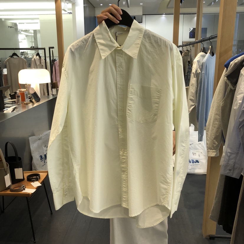 OBJECT韓國直郵女士新品26春夏推薦時尚熱賣襯衫蕾絲衫棉OBJECT襯衫/蕾絲衫圖色3