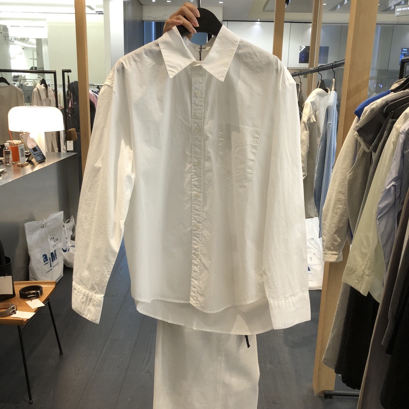 OBJECT韓國直郵女士新品26春夏推薦時尚熱賣襯衫蕾絲衫棉OBJECT襯衫/蕾絲衫圖色4