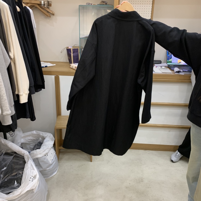 ARCHITEKT東大門實拍女裝新品人氣職業真品熱賣26春夏長款風衣ARCHITEKT長款風衣