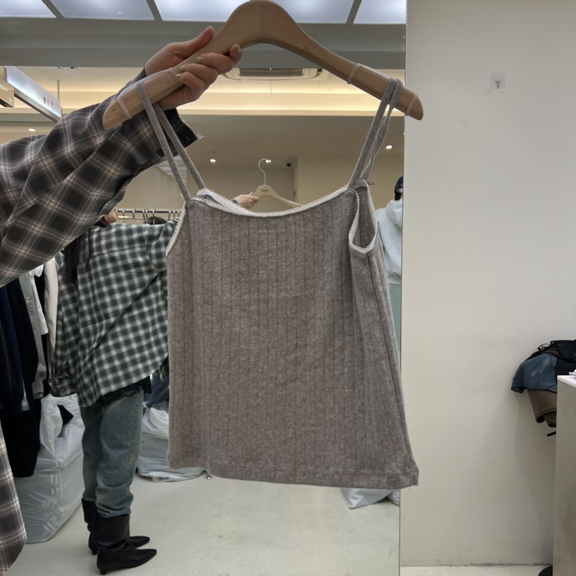 FLAUNT韓國代購女士新款26春夏真品職業推薦人氣吊帶背心FLAUNT吊帶/背心