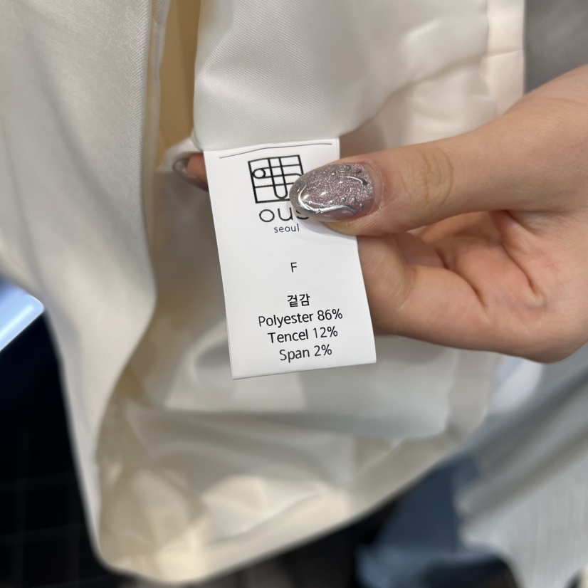 OUS/INCH-L韓國直郵女裝新品休閑真品人氣職業馬甲披肩OUS/INCH馬甲