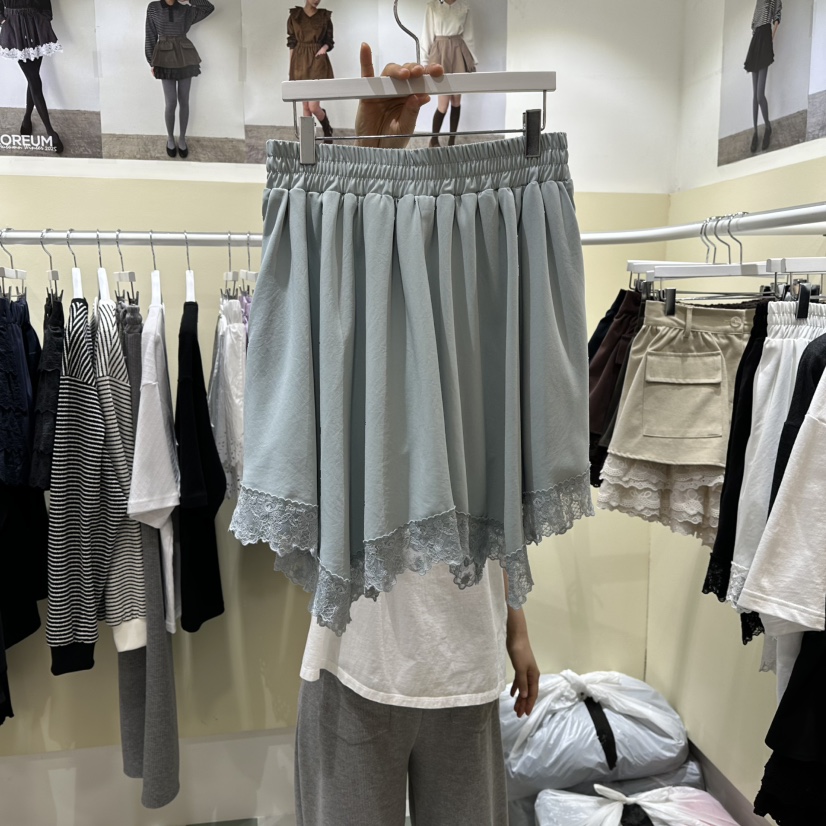 OREUM東大門代購女士新品真品時尚推薦26春夏熱賣人氣短裙OREUM短裙圖色2