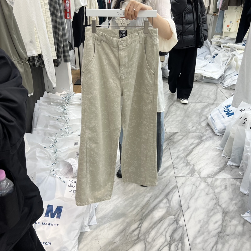 OUS/INCH-L韓國代購女裝新品時尚休閑推薦職業熱賣休閑褲OUS/INCH休閑褲圖色1