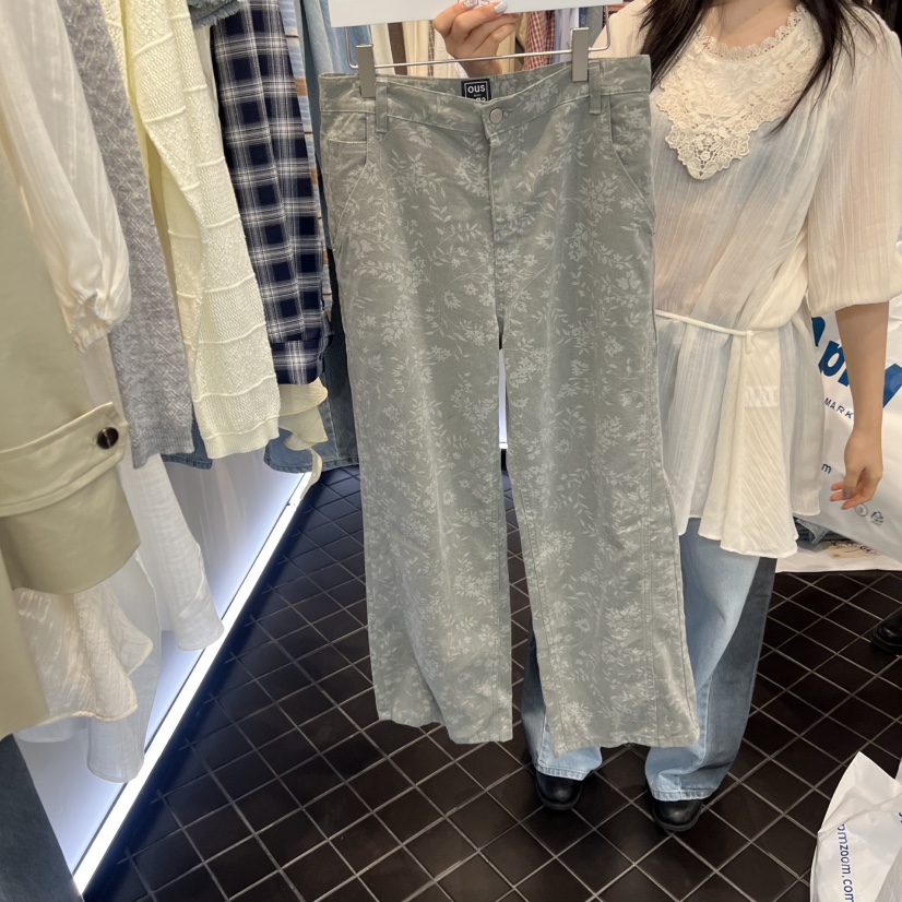 OUS/INCH-L韓國代購女裝新品時尚休閑推薦職業熱賣休閑褲OUS/INCH休閑褲圖色2