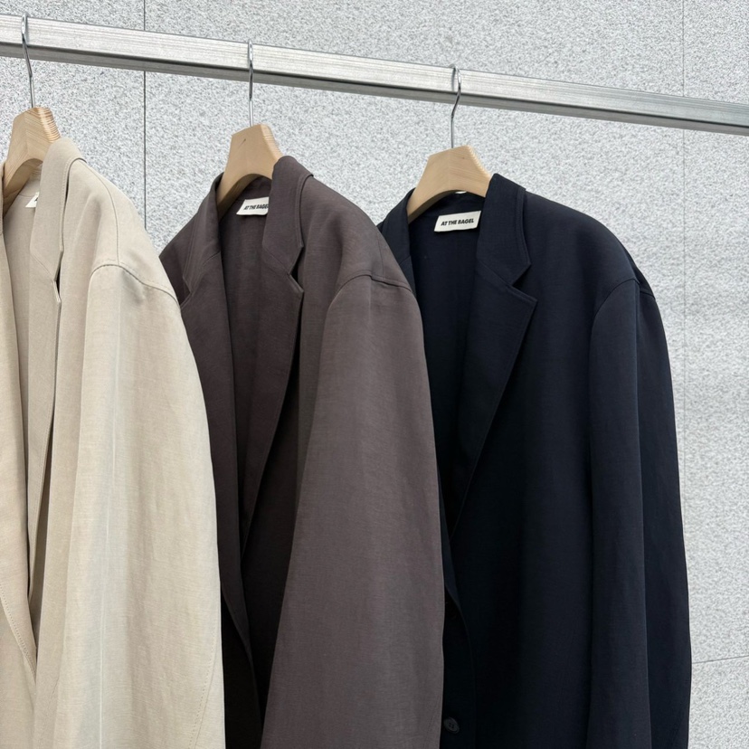 AT THE BAGEL東大門代購女裝新款休閑26春夏時尚熱賣夾克AT THE BAGEL夾克