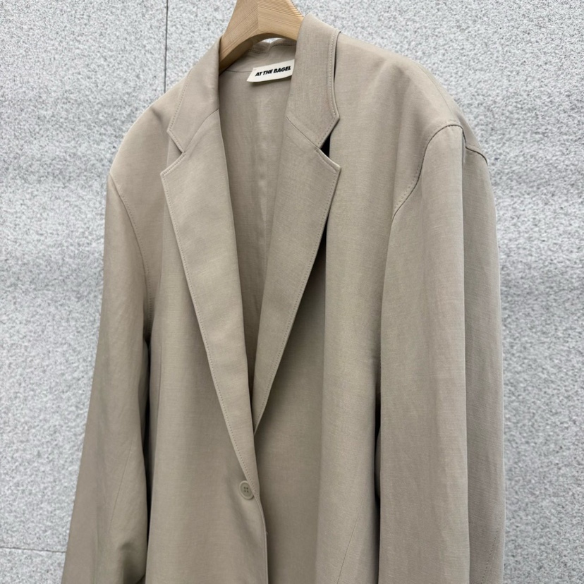 AT THE BAGEL東大門代購女裝新款休閑26春夏時尚熱賣夾克AT THE BAGEL夾克