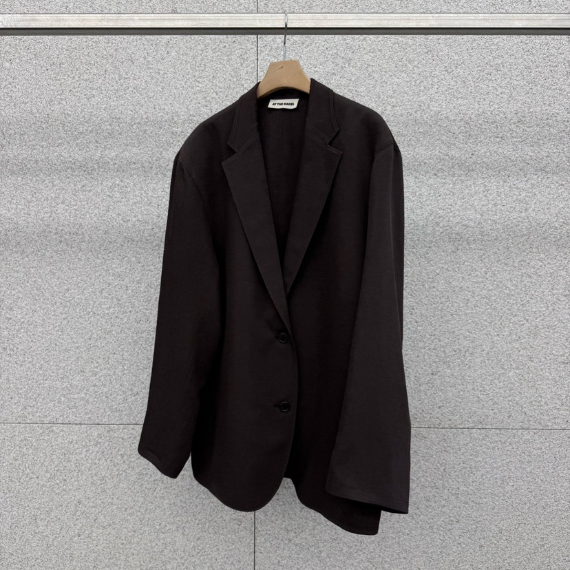 AT THE BAGEL東大門代購女裝新款休閑26春夏時尚熱賣夾克AT THE BAGEL夾克圖色2棕色