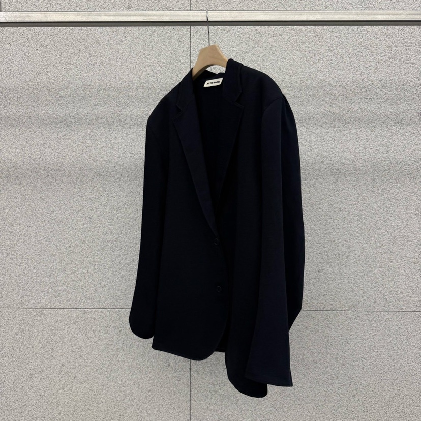 AT THE BAGEL東大門代購女裝新款休閑26春夏時尚熱賣夾克AT THE BAGEL夾克圖色3深藍色