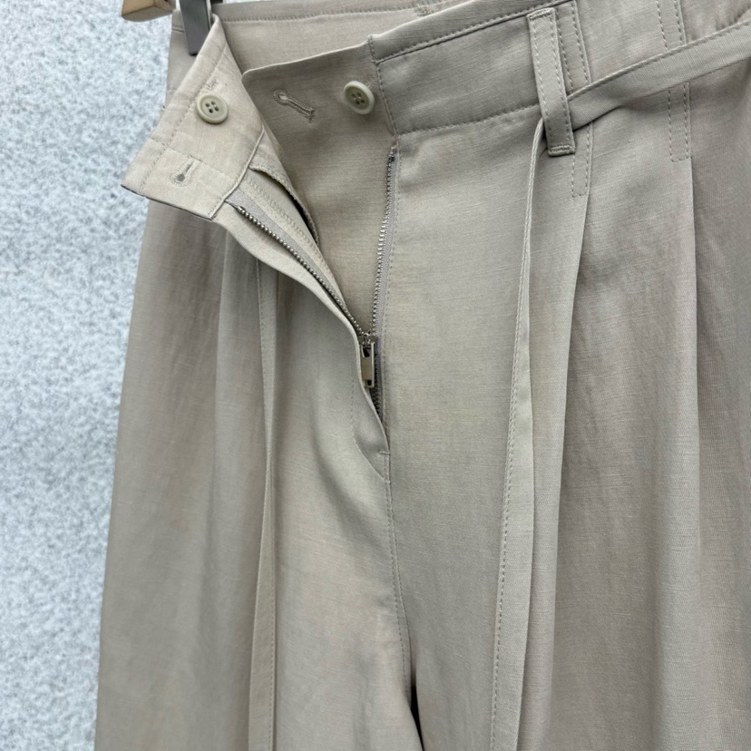 AT THE BAGEL東大門代購女裝新品時尚職業休閑褲含腰繩AT THE BAGEL休閑褲