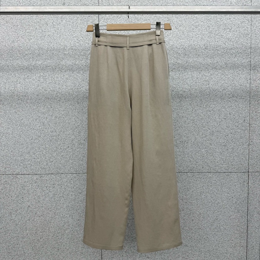 AT THE BAGEL東大門代購女裝新品時尚職業休閑褲含腰繩AT THE BAGEL休閑褲