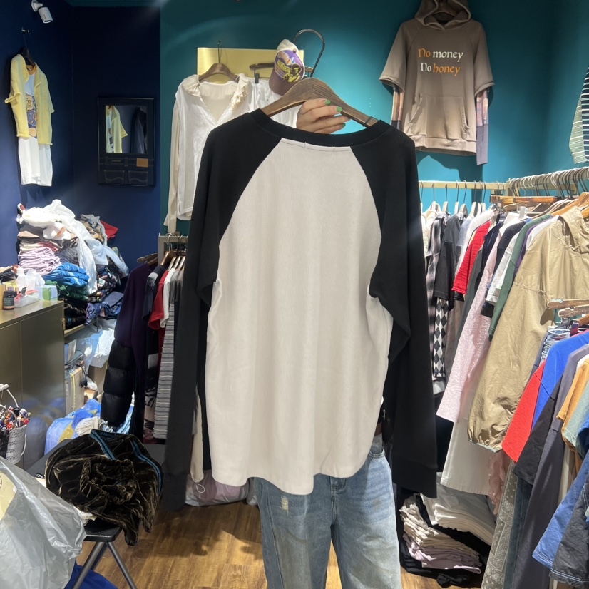 MERCI LINDA東大門直郵女裝新品人氣休閑真品推薦長袖T恤MERCI LINDA長袖T恤