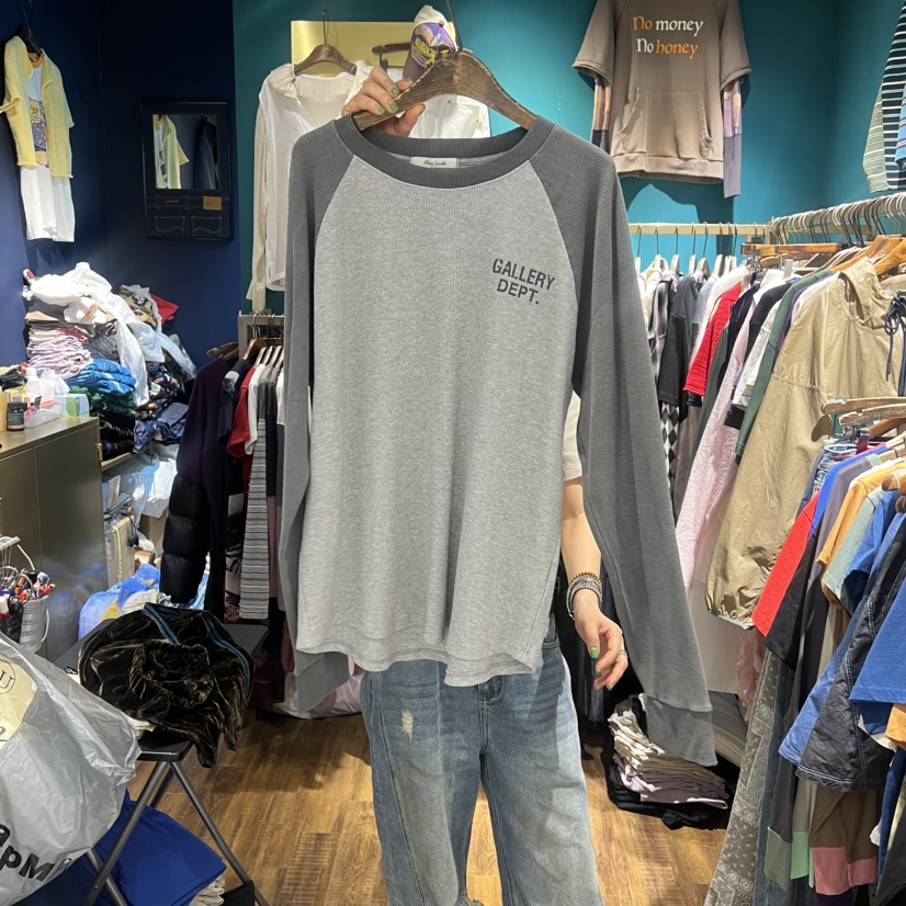 MERCI LINDA東大門直郵女裝新品人氣休閑真品推薦長袖T恤MERCI LINDA長袖T恤圖色2