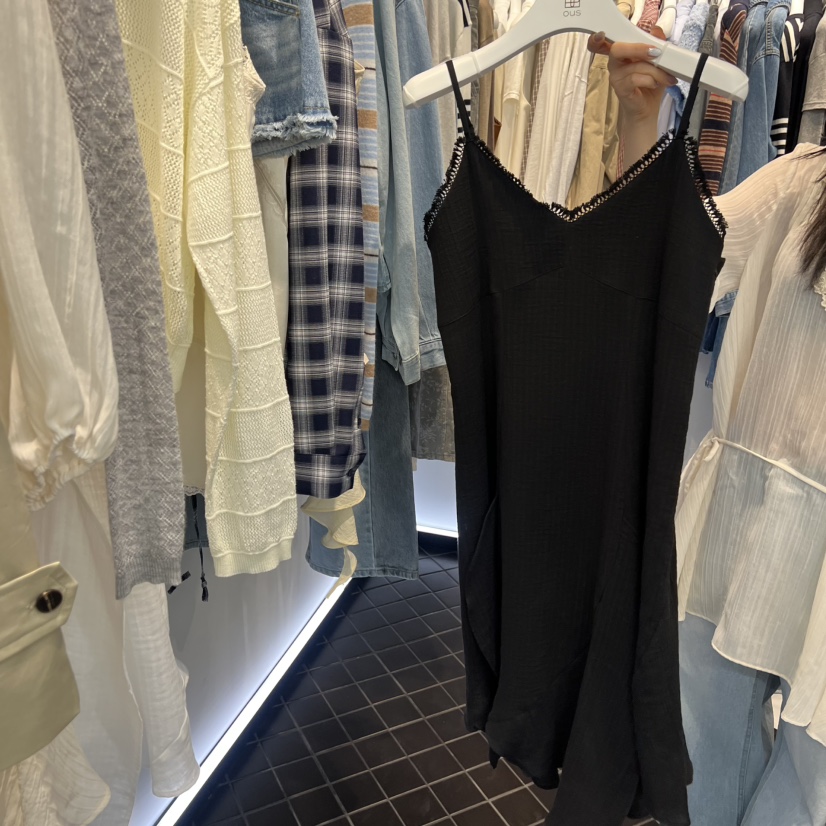 OUS/INCH-L東大門直郵女士新品時尚26春夏真品連衣裙蕾絲OUS/INCH連衣裙圖色2