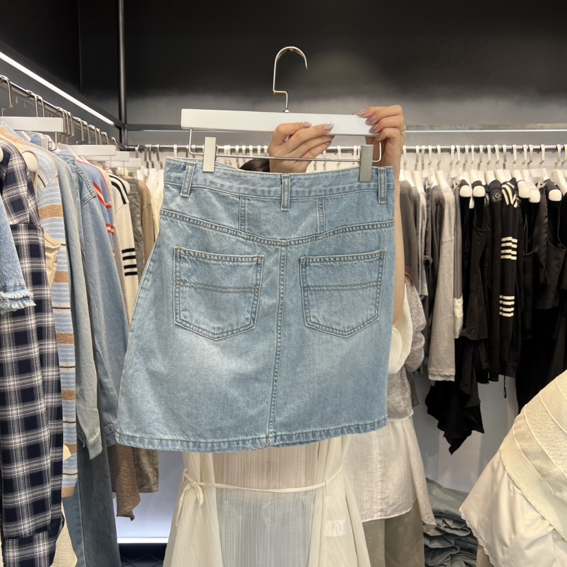 OUS/INCH-L韓國直郵女士新款時尚真品人氣職業休閑短裙OUS/INCH短裙