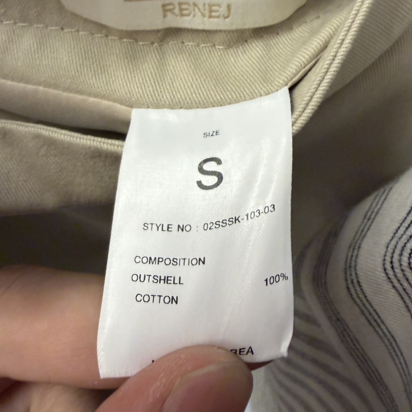 WIDA-P/RENEJ東大門實拍女裝新款熱賣真品長裙斜紋棉布WIDA-P/RENEJ長裙