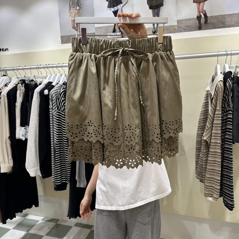 OREUM東大門直郵女士新品推薦時尚真品休閑職業人氣26春夏短裙OREUM短裙圖色4