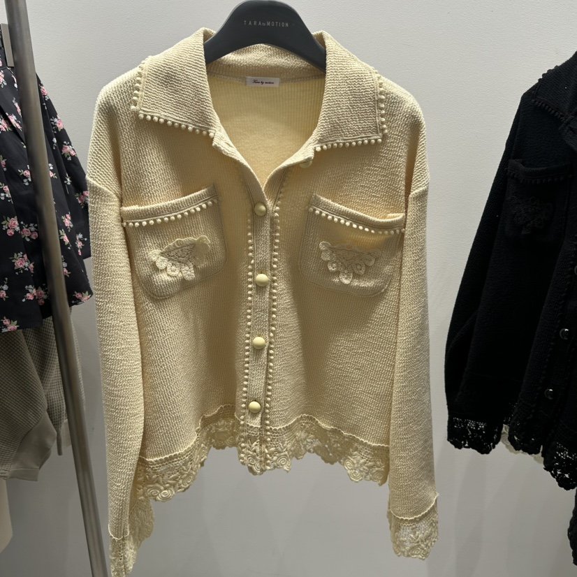 TARABY MOTION東大門實拍女士新品休閑時尚人氣針織衫開衫TARABY MOTION針織衫圖色1