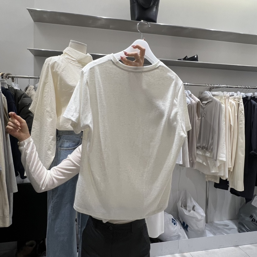 WOOD SAGE韓國代購女裝新款休閑26春夏時尚人氣真品熱賣T恤WOOD SAGET恤