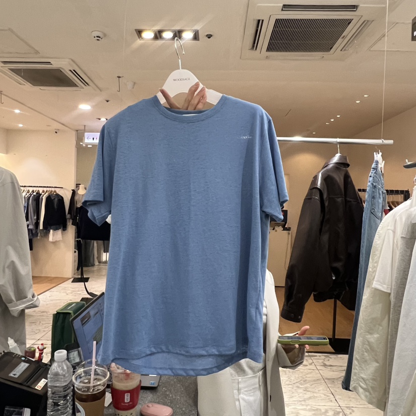 WOOD SAGE韓國代購女裝新款休閑26春夏時尚人氣真品熱賣T恤WOOD SAGET恤圖色7