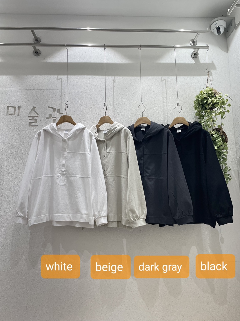 GALLERY-A東大門代購女士新品人氣26春夏熱賣衛衣短款連帽GALLERY衛衣