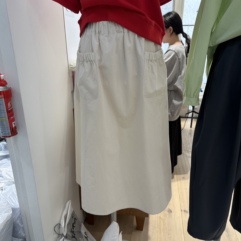 REVE-L東大門直郵女裝新品推薦真品26春夏休閑熱賣長裙口袋REVE-L長裙圖色1