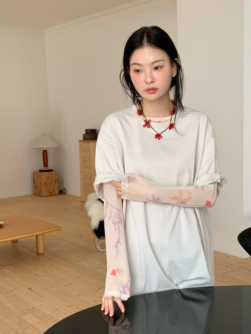 LOVE MY SANTA東大門實拍女裝新品真品休閑時尚長袖T恤Santa/LOVE MY SANTA長袖T恤