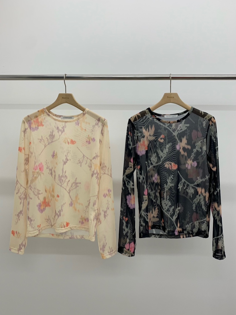 LOVE MY SANTA東大門實拍女裝新品真品休閑時尚長袖T恤Santa/LOVE MY SANTA長袖T恤