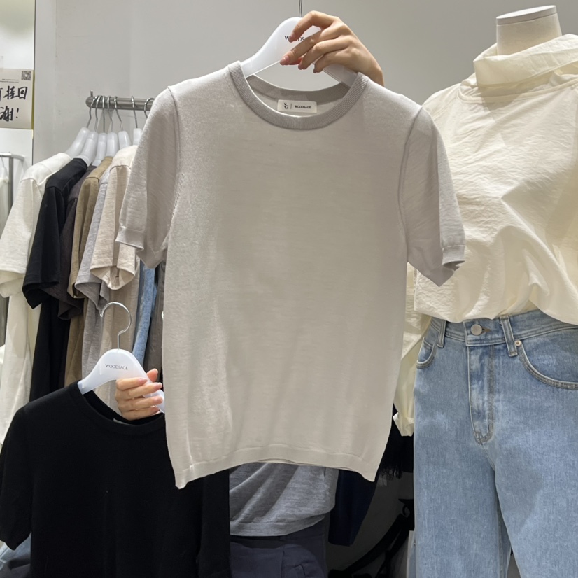 WOOD SAGE東大門直郵女裝新款時尚休閑真品職業熱賣針織衫WOOD SAGE針織衫圖色3