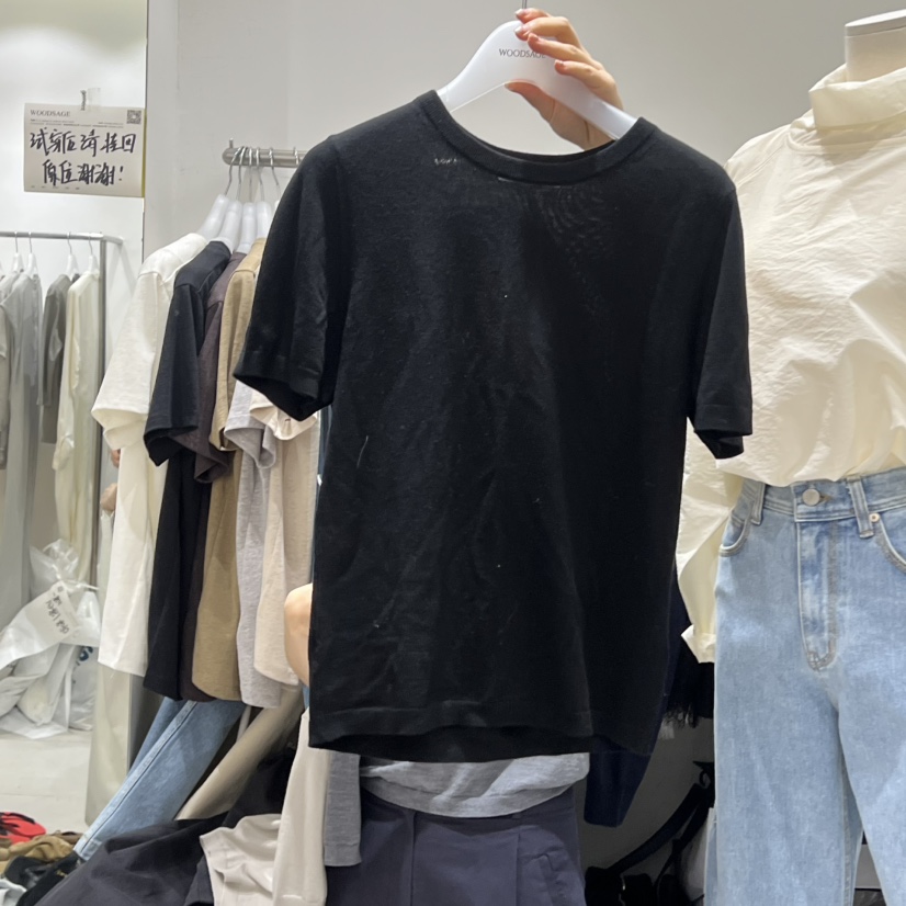 WOOD SAGE東大門直郵女裝新款時尚休閑真品職業熱賣針織衫WOOD SAGE針織衫圖色4