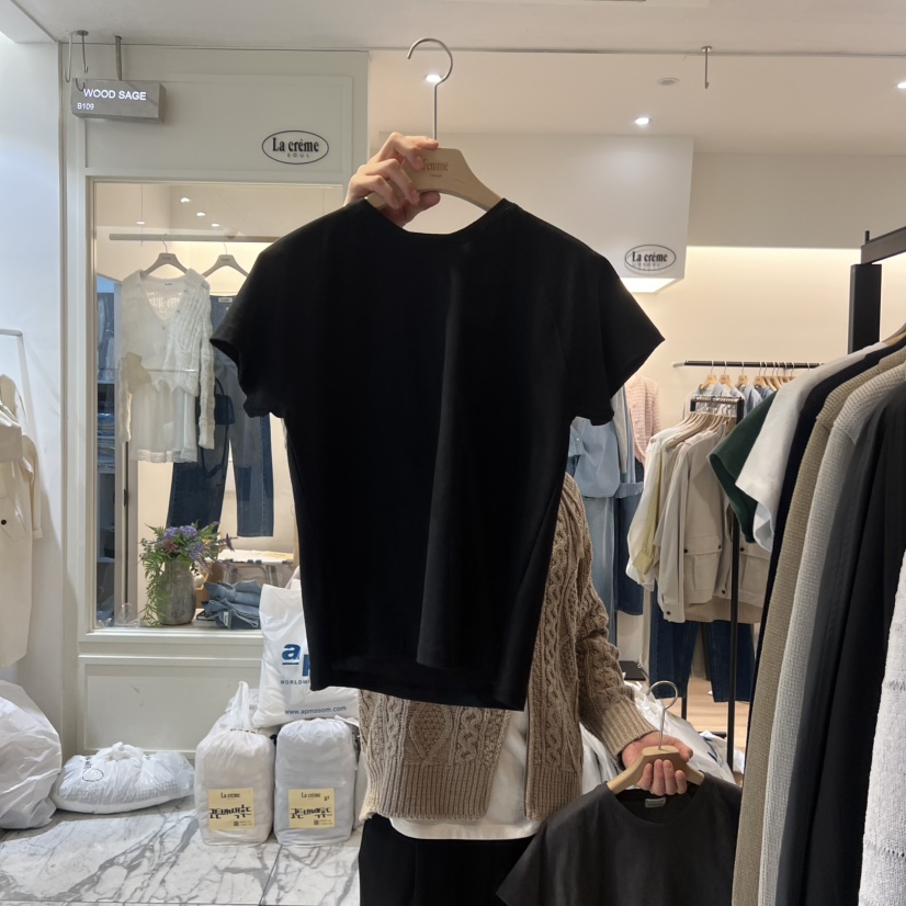 LA MAGIE FEMME東大門直郵女裝新款真品職業時尚熱賣T恤Lamagie FemmeT恤圖色3