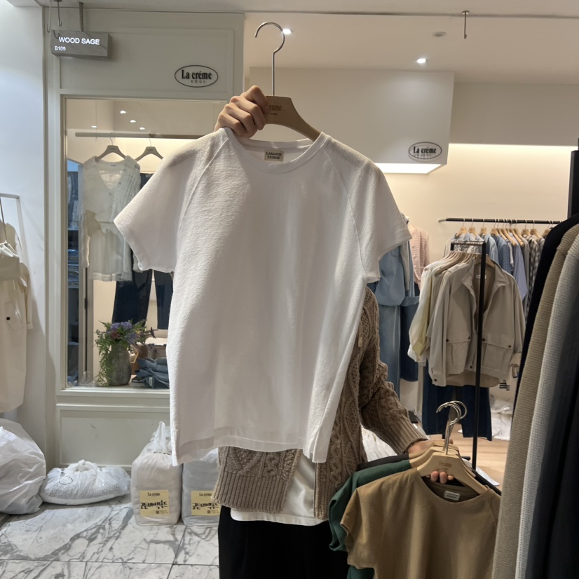 LA MAGIE FEMME東大門直郵女裝新款真品職業時尚熱賣T恤Lamagie FemmeT恤圖色5