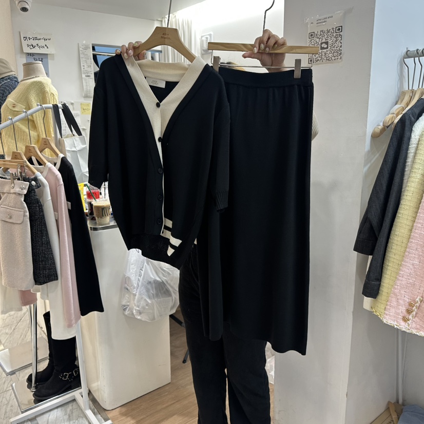 ABLESTUDIO東大門代購女裝新品時尚推薦休閑熱賣套裝兩件套ABLESTUDIO套裝圖色2