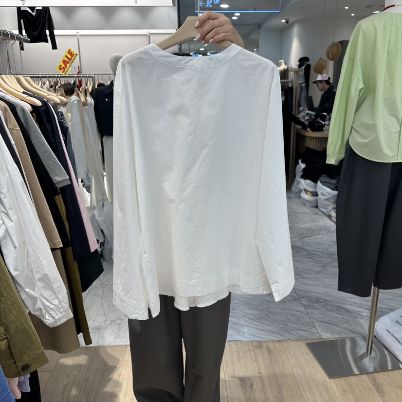 REVE-L東大門直郵女裝新款人氣職業推薦熱賣時尚襯衫蕾絲衫REVE-L襯衫/蕾絲衫圖色1