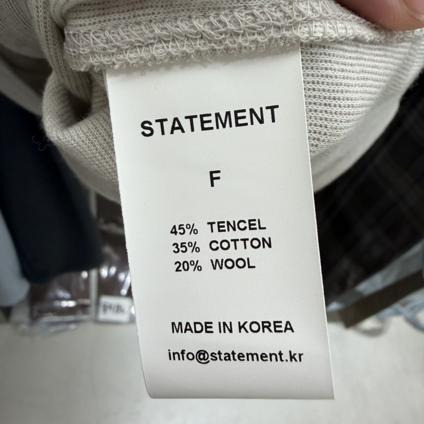 STATEMENT東大門實拍女裝新款人氣26春夏真品熱賣時尚T恤STATEMENTT恤