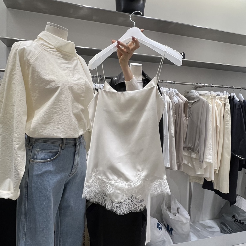 WOOD SAGE東大門實拍女裝新款時尚熱賣人氣26春夏吊帶背心WOOD SAGE吊帶/背心