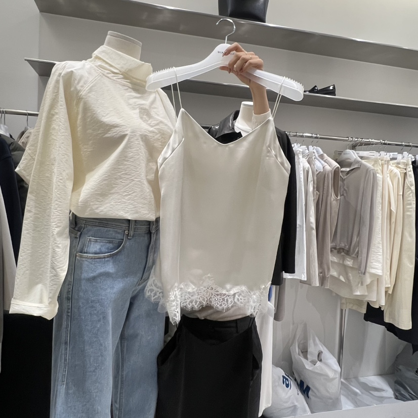 WOOD SAGE東大門實拍女裝新款時尚熱賣人氣26春夏吊帶背心WOOD SAGE吊帶/背心圖色2