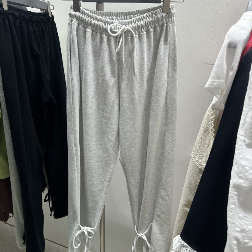 TARABY MOTION東大門直郵女裝新品休閑人氣26春夏休閑褲TARABY MOTION休閑褲圖色2灰白色