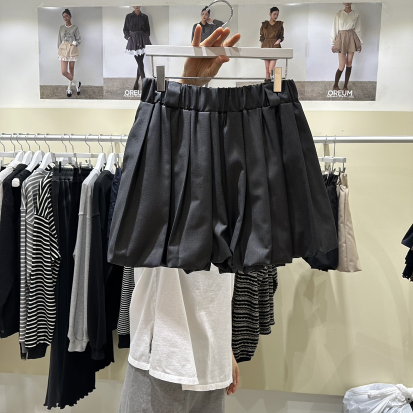 OREUM東大門直郵女士新款時尚熱賣休閑職業人氣推薦26春夏短褲OREUM短褲圖色2墨色