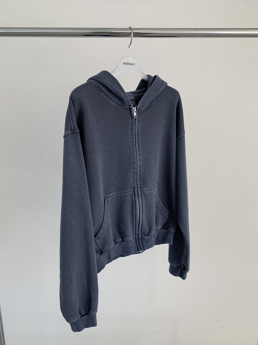 EST東大門實拍女裝新品推薦熱賣人氣衛衣連帽拉鏈衫水洗短款EST_衛衣圖色2