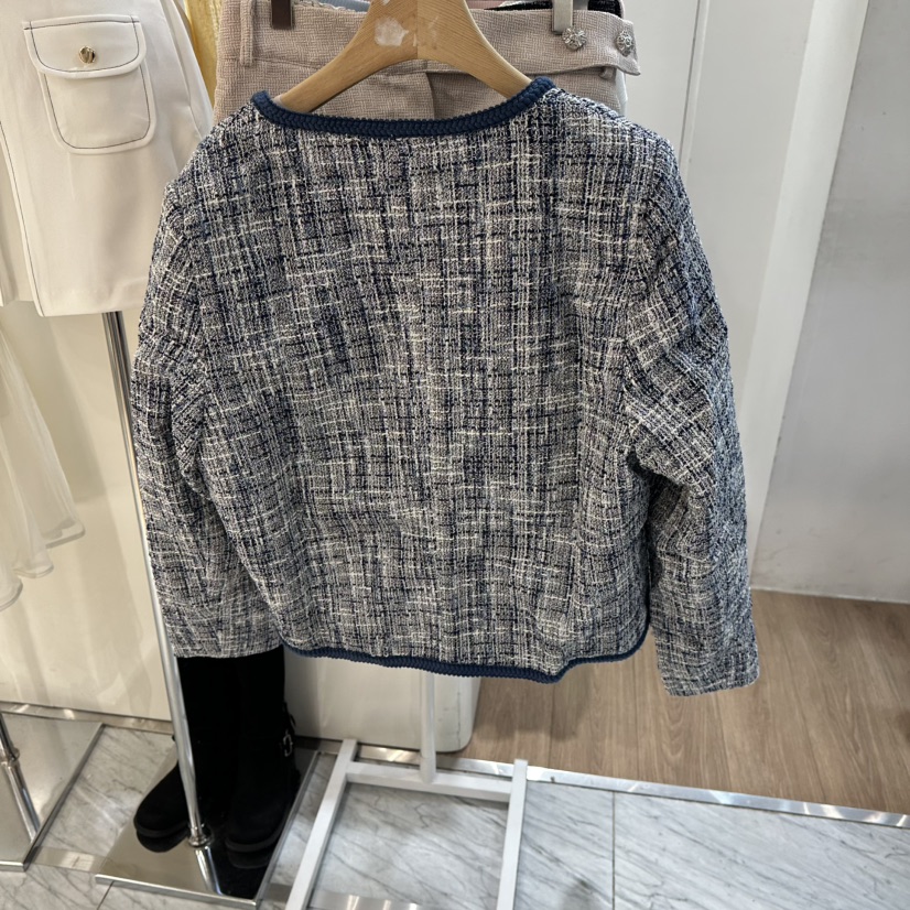 ABLESTUDIO東大門代購女士新款真品時尚休閑職業夾克花呢ABLESTUDIO夾克