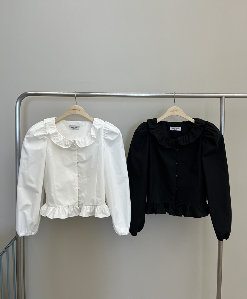 AMUSE SEOUL東大門直郵女裝新款職業熱賣26春夏襯衫蕾絲衫AMUSE SEOUL襯衫/蕾絲衫