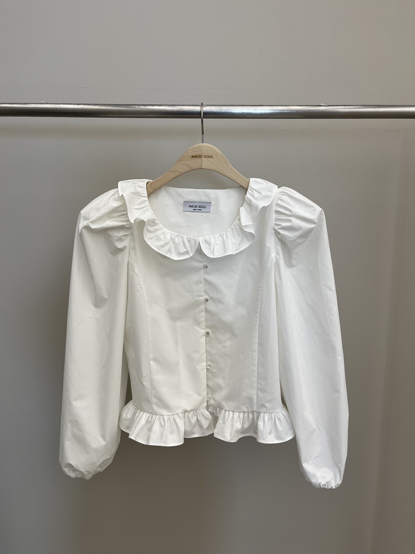 AMUSE SEOUL東大門直郵女裝新款職業熱賣26春夏襯衫蕾絲衫AMUSE SEOUL襯衫/蕾絲衫圖色1